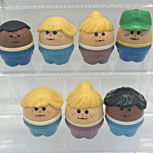 Vintage Little Tikes Toddle Tots Chunky little People Figures lot of 7